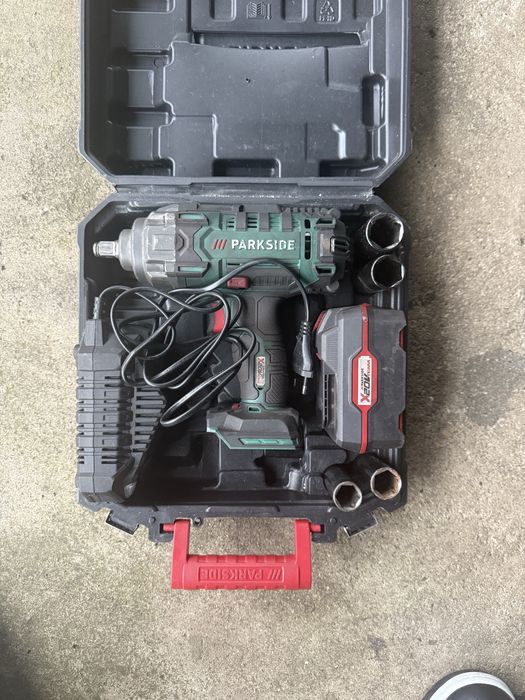 Pneumatica parkside com 6 meses, praticamente nova, pouco utilizada