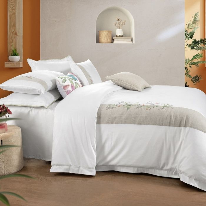 Постельное белье Sarev DORENA премиум сатин 300ТС евро с вышивкой