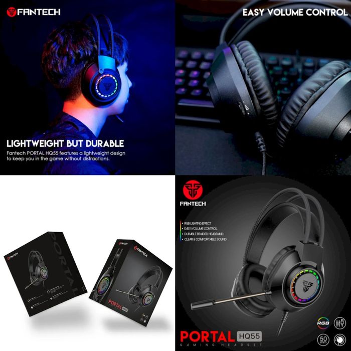 Комп'ютерні геймерські навушники borofone BO105