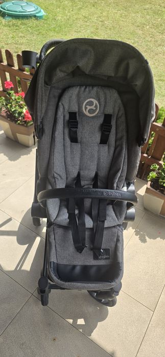 Wózek spacerówka Cybex Platinum Prime 1.0 Szary plus wózek parasolka