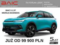 BAIC 5 Automat 177KM Wkrótce dostępny