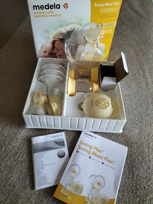 Extrator de leite materno elétrico duplo Medela Swing Maxi Flex