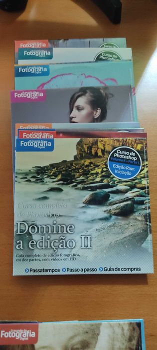 Curso de Edição de fotografia digital - 27 CD's