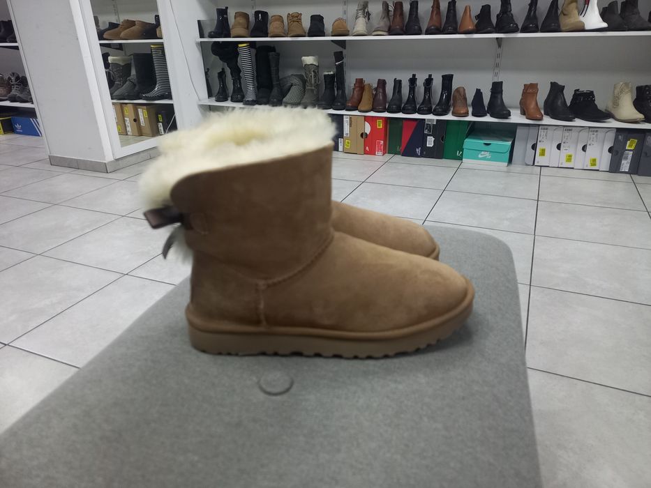 Уггі жіночі UGG Mini Bailey Bow Ii Brown( оригінал)