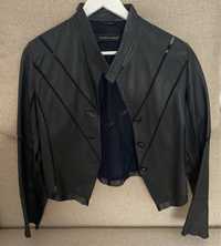 Кожаный пиджак 44-46
