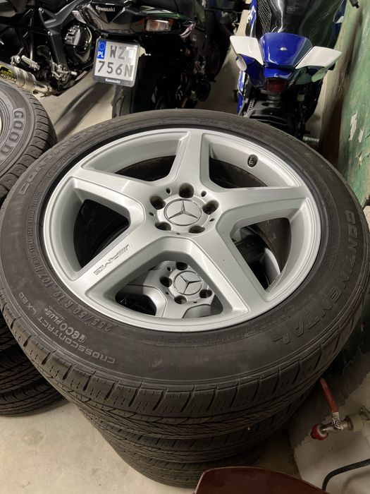 Felgi AMG MERCEDES 19”+18” 5x112 z oponami - idealny stan!!