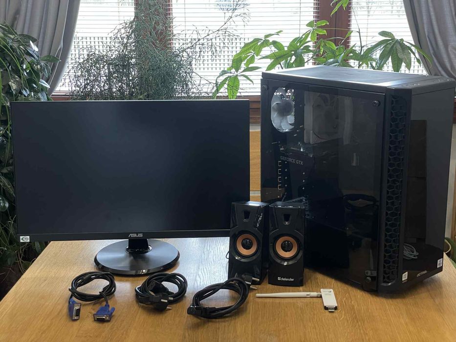 Komputer stacjonarny ACTINA + Monitor ASUS