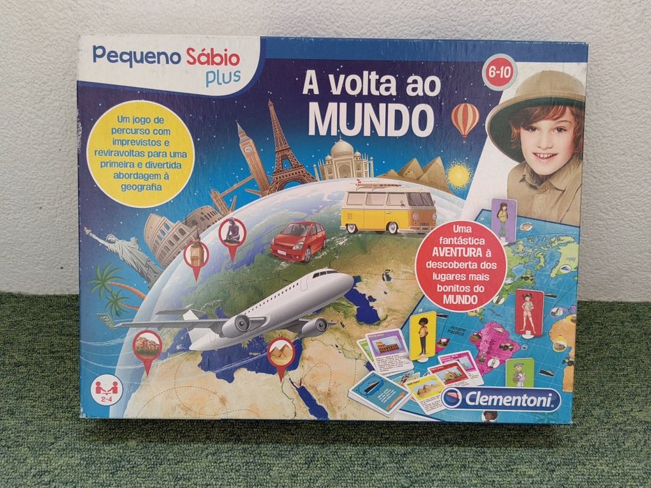 Jogo A Volta ao Mundo da Clementoni