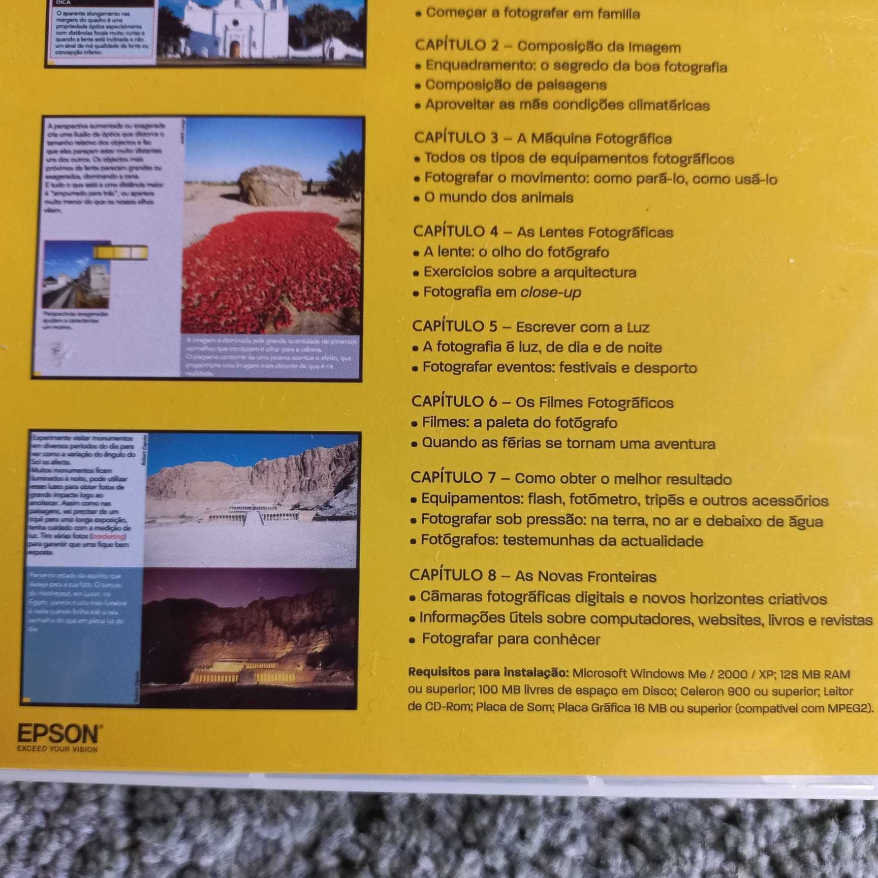 Curso de Fotografia da National Geographic, em DVD