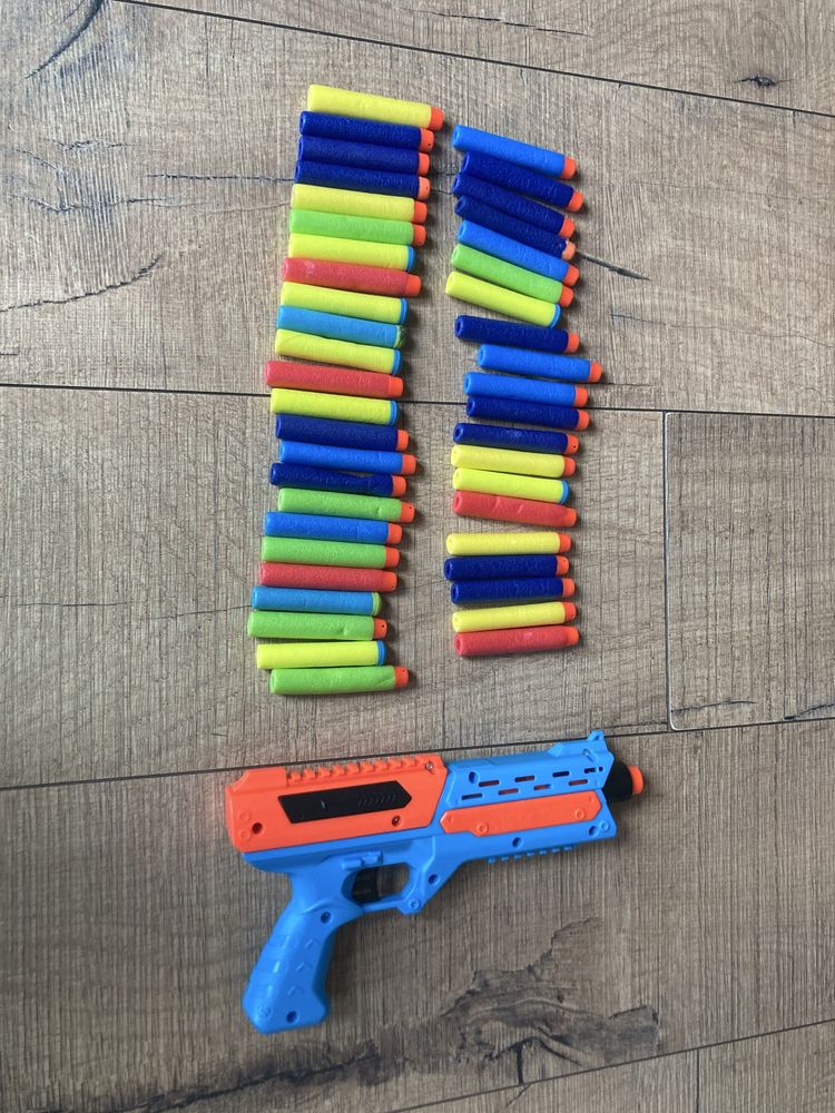 Zestaw nerf oraz naboje do nerfu