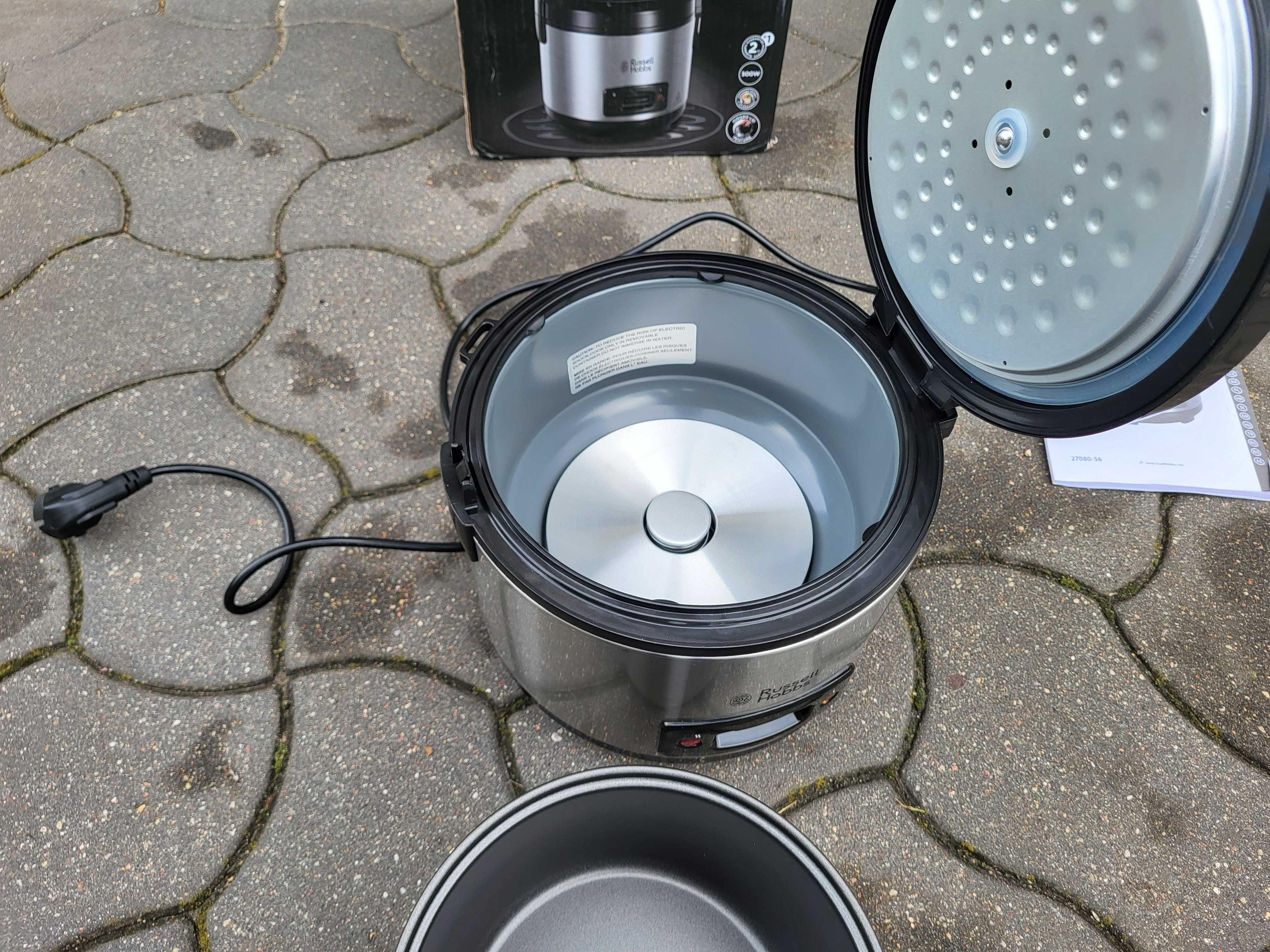 Garnek do gotowania ryżu wolnowar szybkowar ryżowar RUSSELL hobs 27080