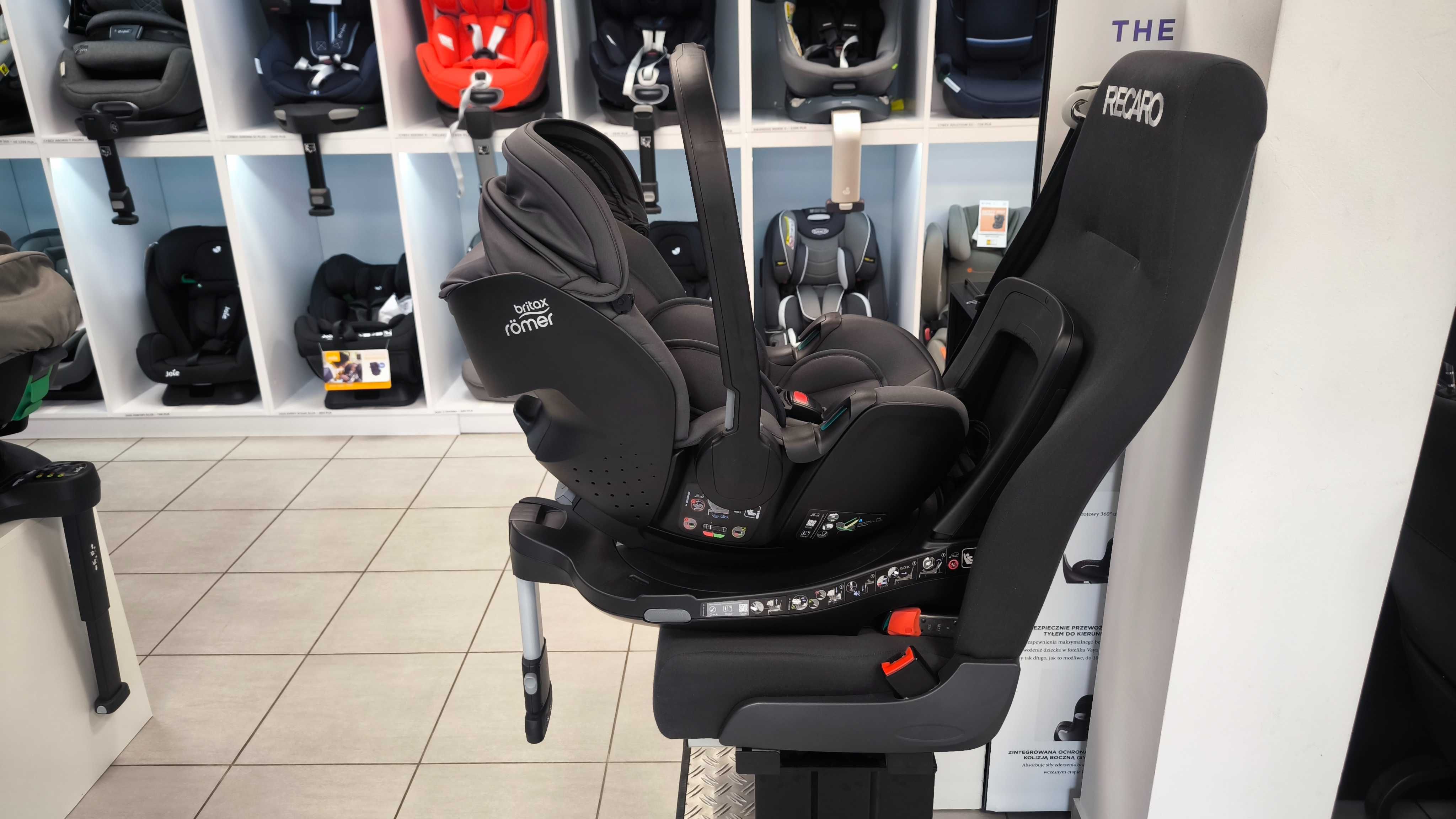 Britax Roemer BABY-SAFE PRO + Obrotowa baza ISOFIX - fotelik 0-13kg