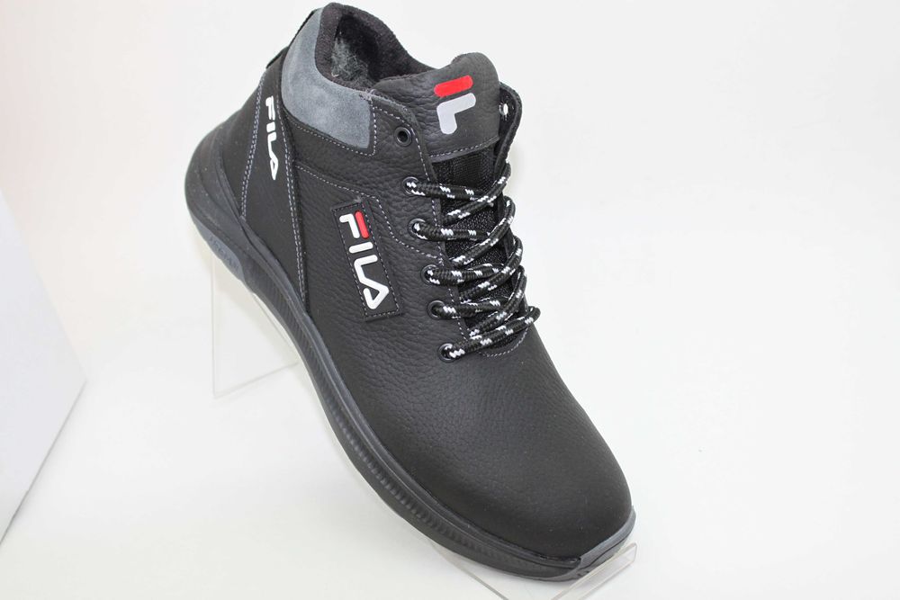 Fila - зимние кожаные кроссовки - ботинки - кросівки на меху.(144мех)