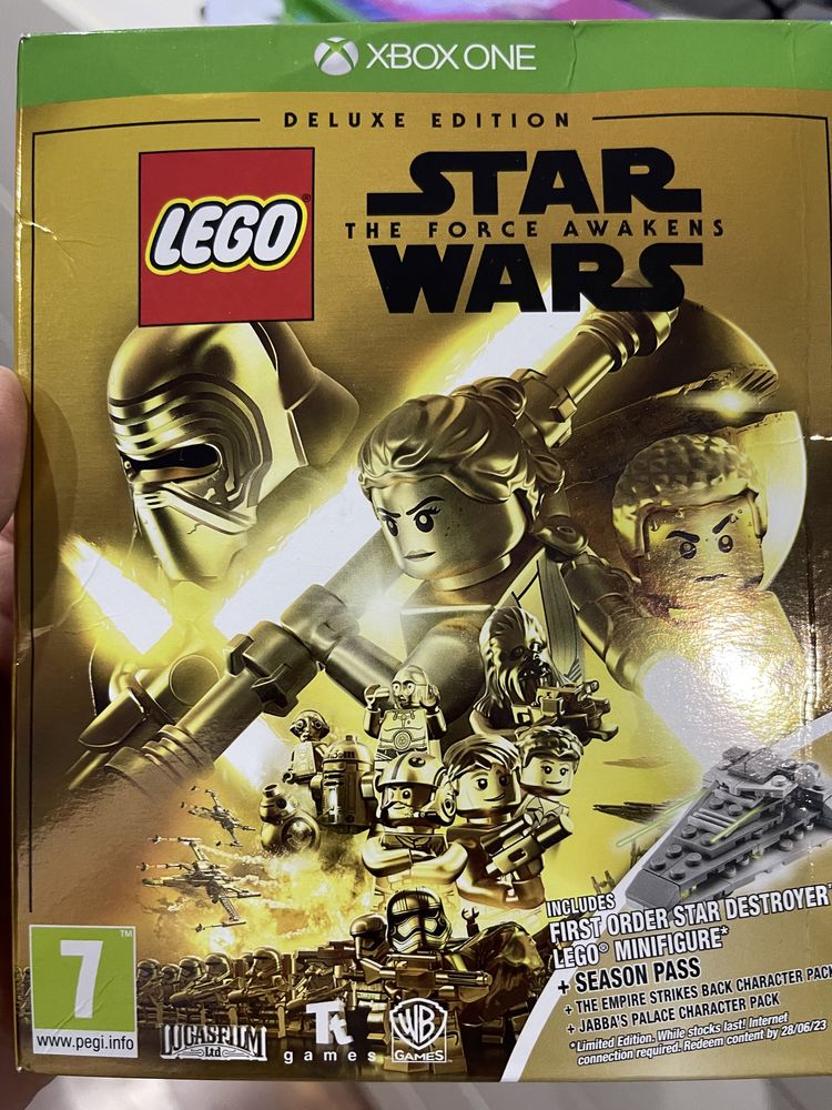 Jogo X Box One Lego Star Wars The Force Awakens - Caixa Especial