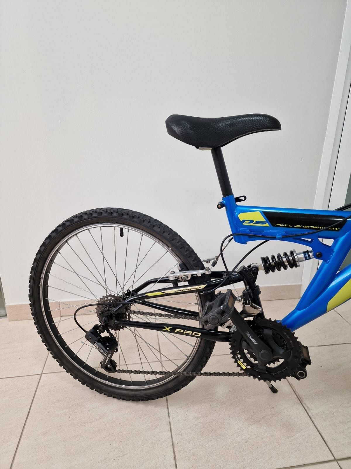 Bicicleta DS XPro Full Suspension Roda 24