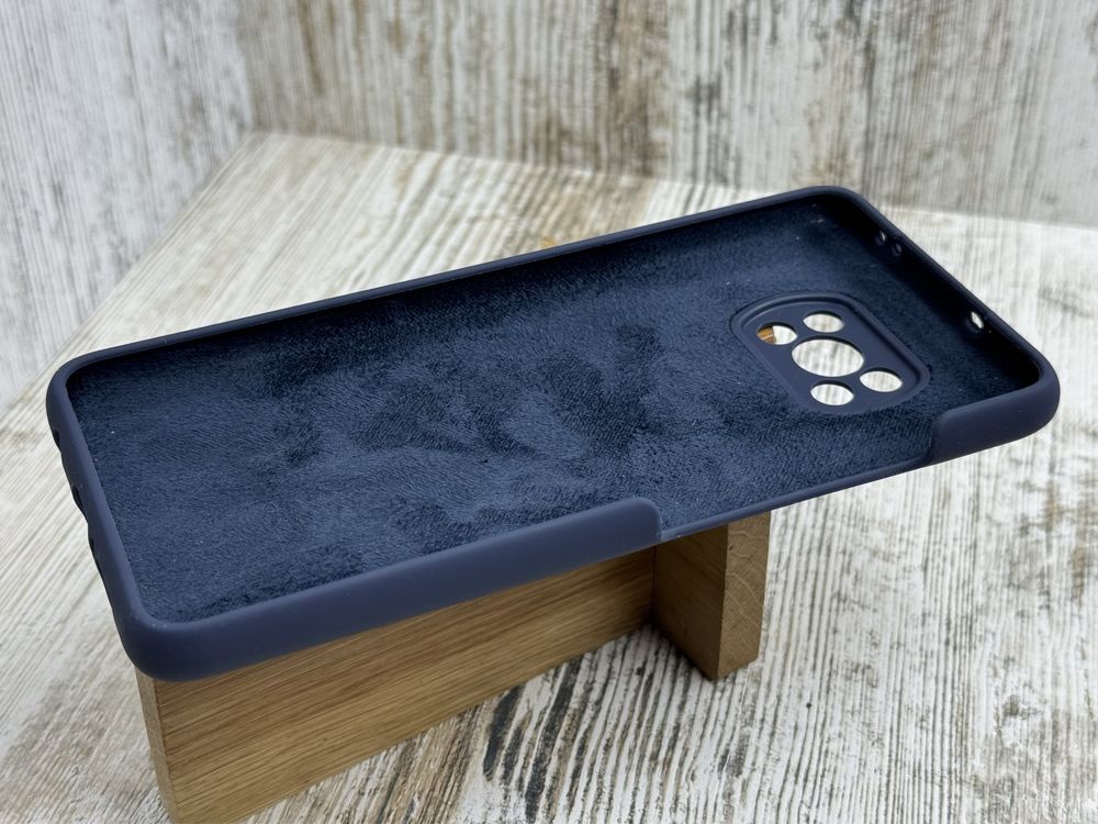 Не пачкаются. Чехол Silicone Case на Xiaomi Poco X3 Pro/ X3 NFC
