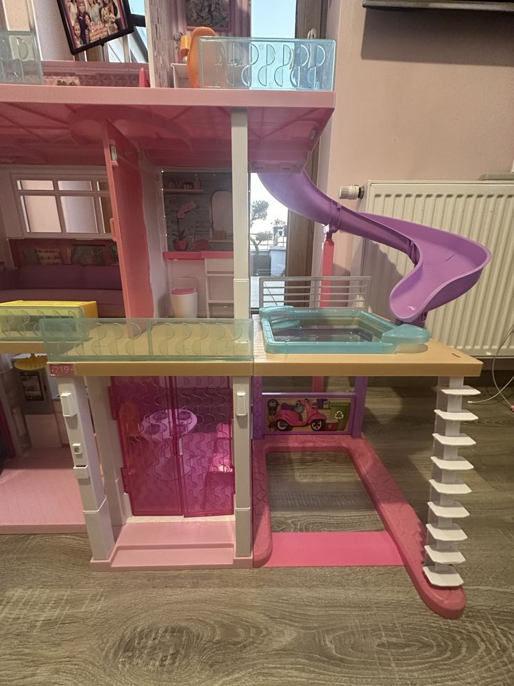 Duży domek rezydencja barbie jak nowy z windą i basenem s. 120/90 w.
