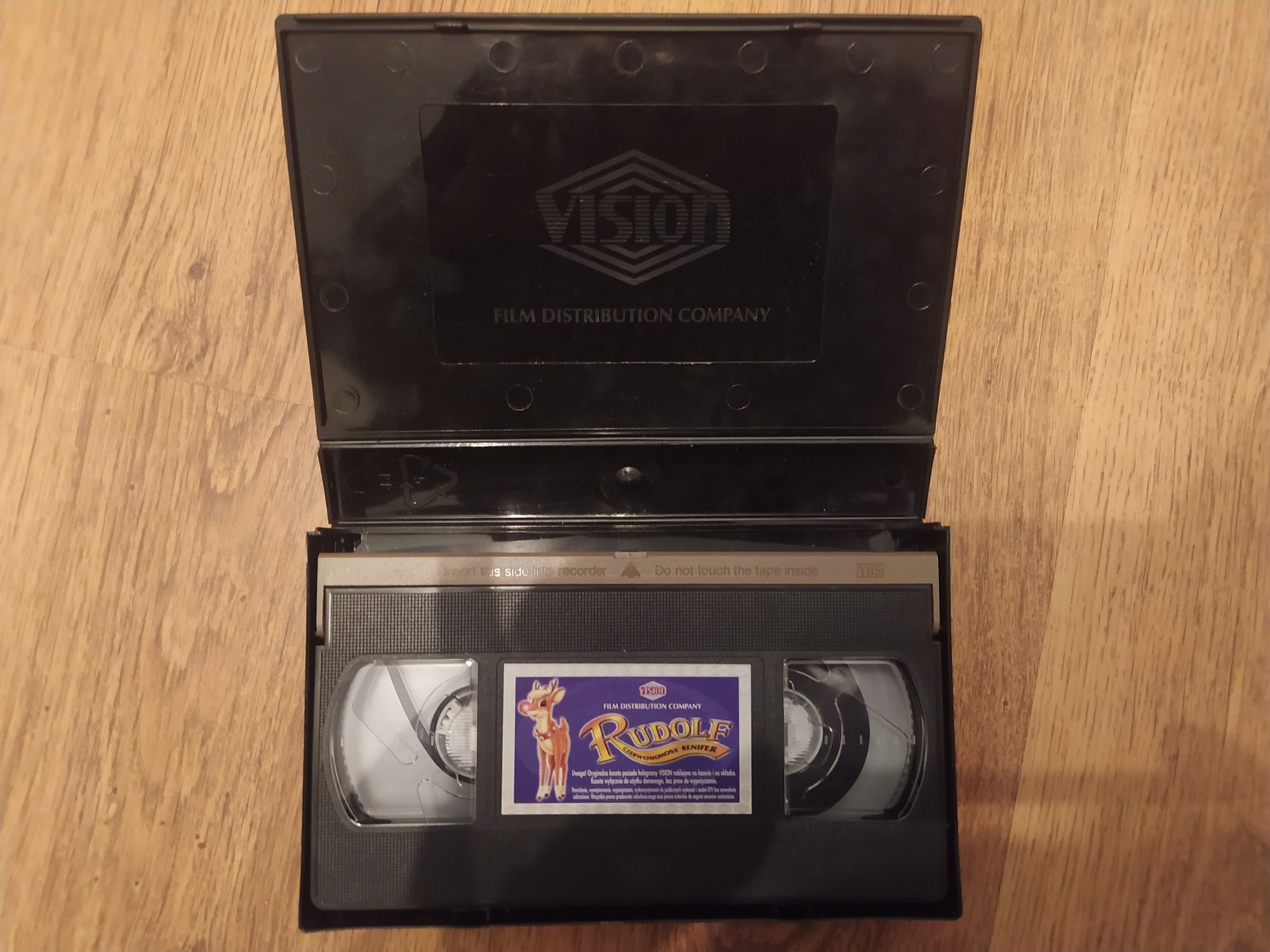 Kaseta vhs Rudolf Czerwononosy Renifer