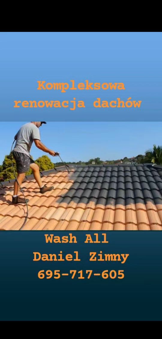 Malowanie dachów renowacja dachów mycie dachów Malowanie elewacji