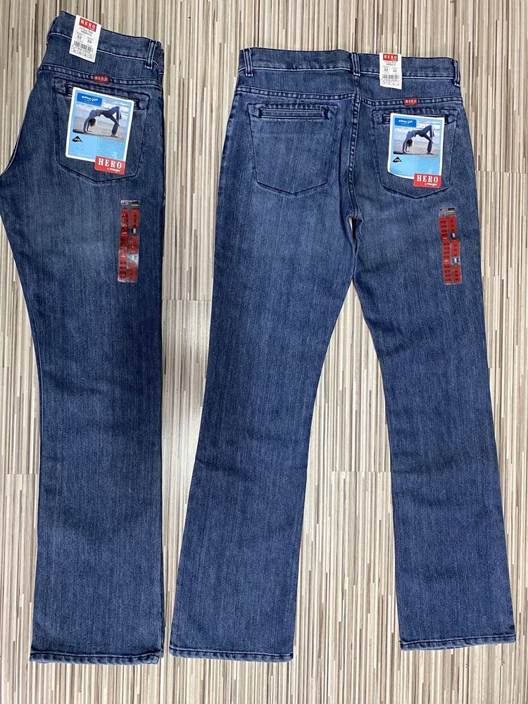 Spodnie damskie jeans 32/33 pas 86 cm komplet 2 pary Wrangler nowe