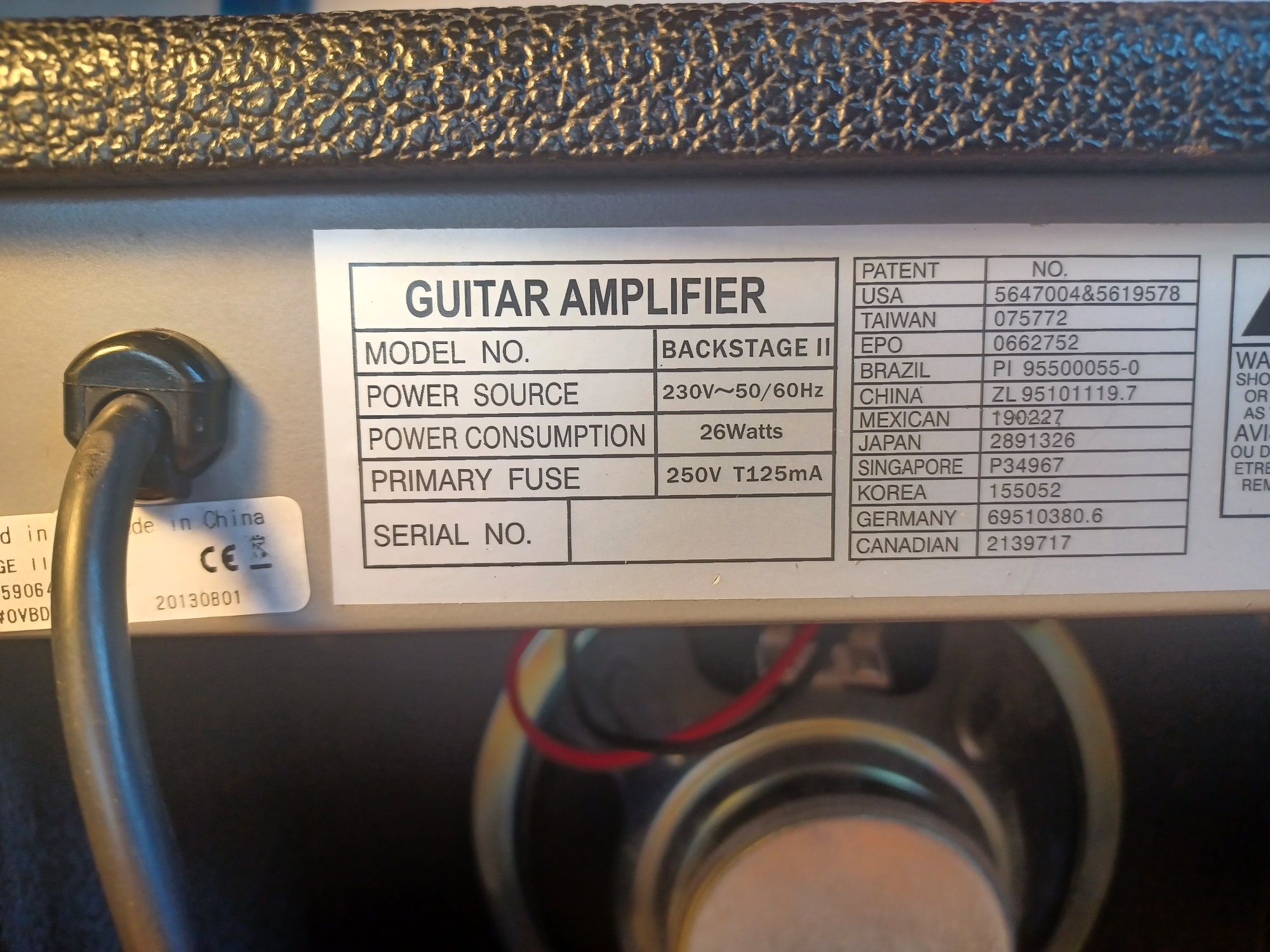 Wzmacniacz gitarowy Peavey Backstage II 10W - mini