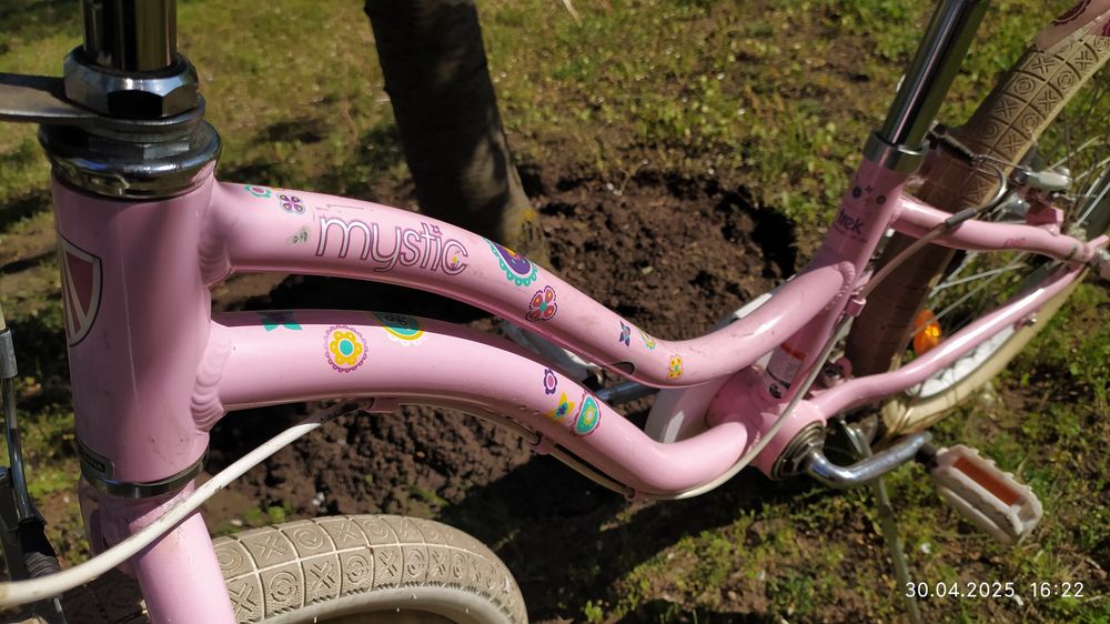 20 Trek Mystic Алюминиевый детский велосипед для девочки Трек