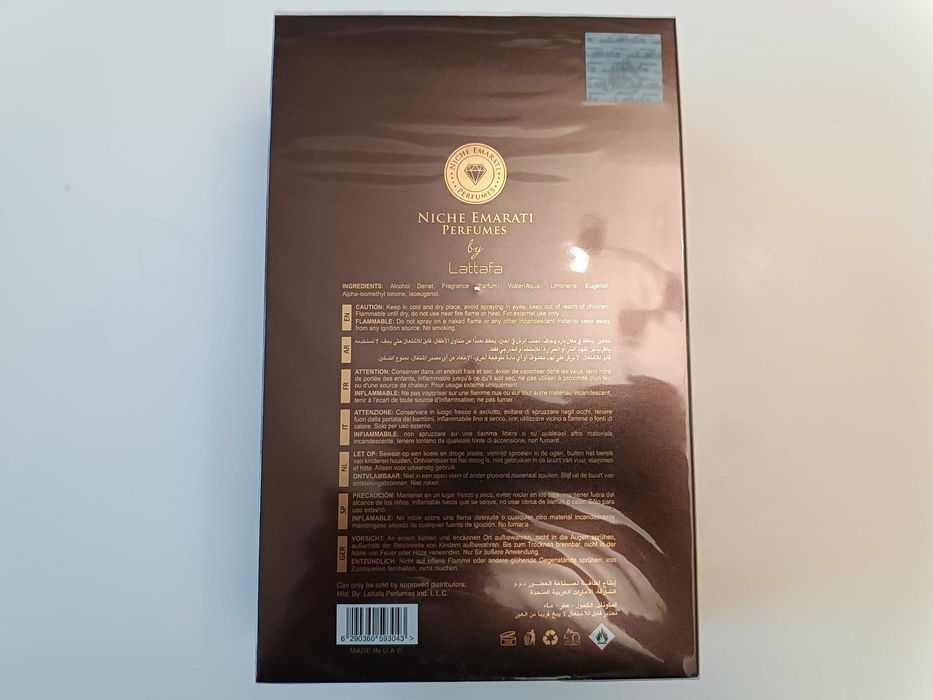 Lattafa Classic Stone 100ml, nowe zafoliowane