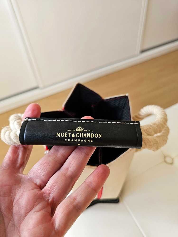 Balde de champanhe Moët & Chandon, antigo e raro