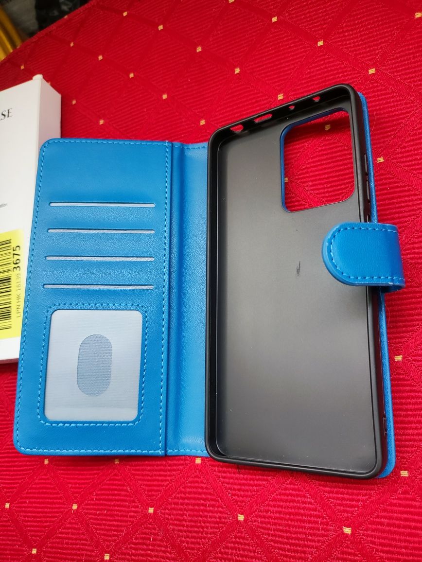 Etui do Telefonu Xiaomi Redmi Note 12 Pro niebieskie z Klapką Portfel