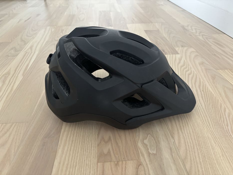 Kask rowerowy MTB Expl 500 Rockrider Rozmiar L 59-62 cm Enduro Czarny