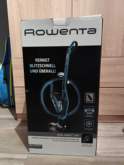 Aspirador Rowenta dual force 2 em 1