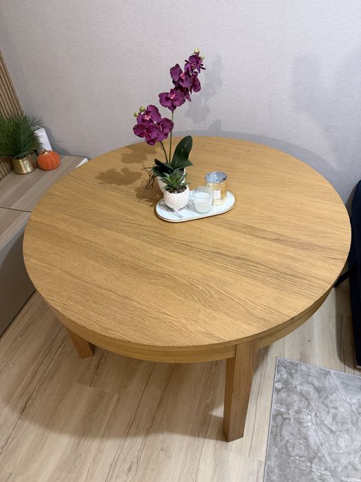 Stol ikea okragly rozkladany