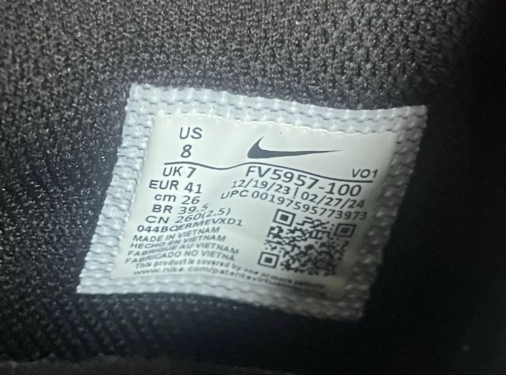 Nike Ja Morant 1 Оригінал Баскетбольні