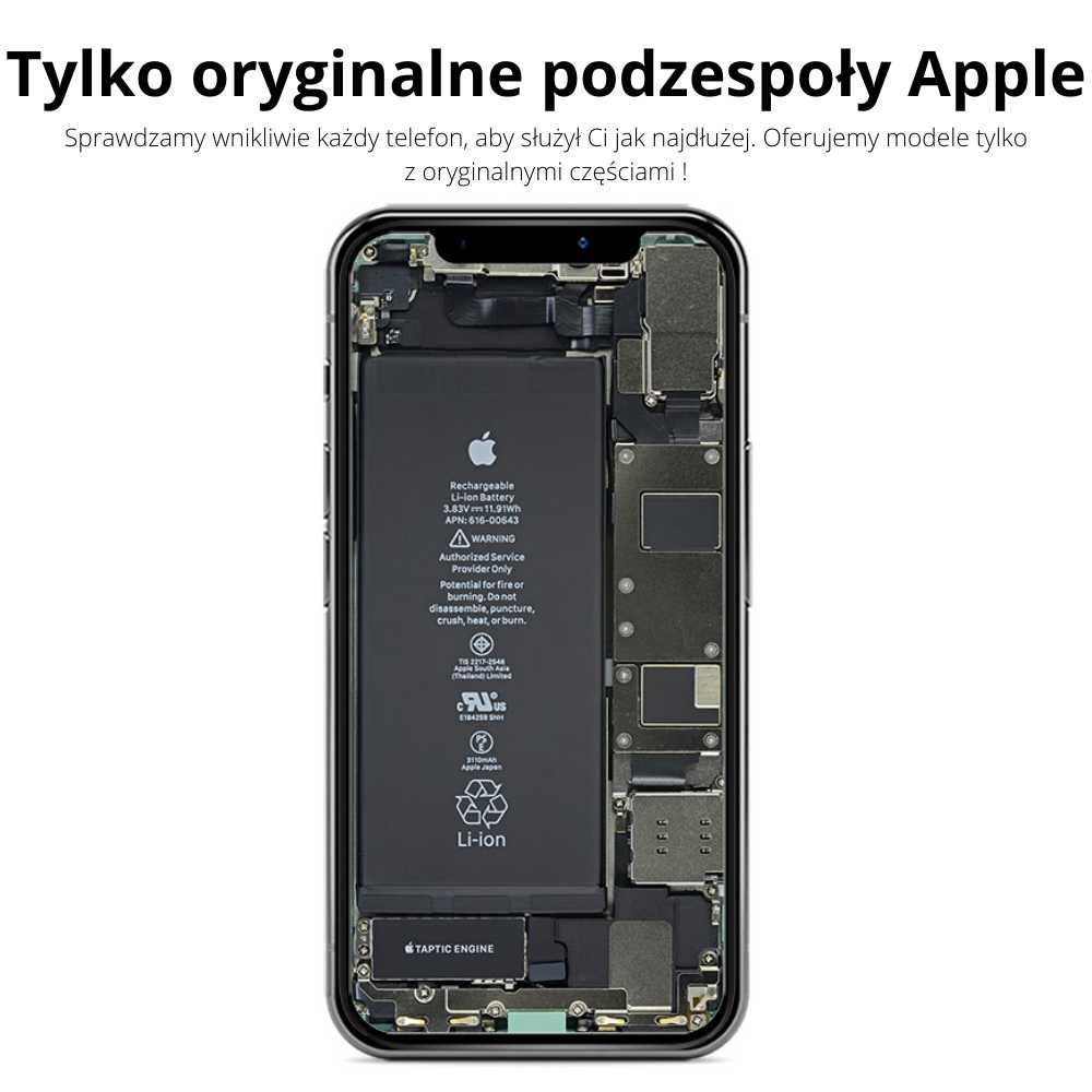 OKAZJA!iPhone 14 128GB Midnight/Gwarancja 2 LATA/Bateria 95%/SmartSPOT