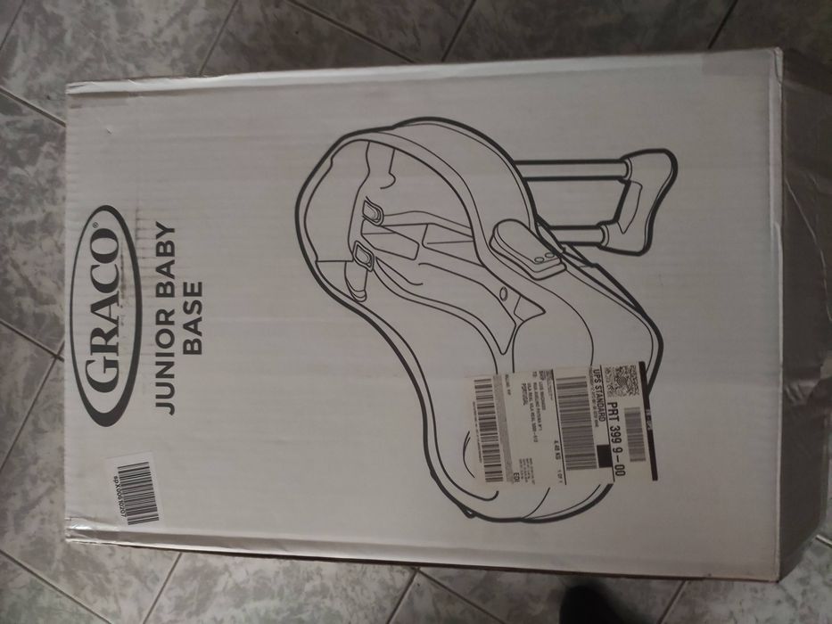 Cadeira Graco Junior Baby Ofereço adaptador carro