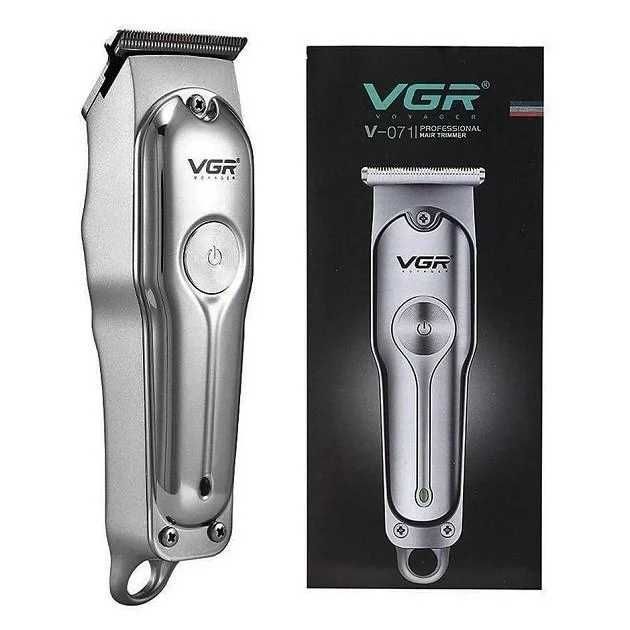 Акумуляторна машинка для стрижки VGR V-071, електробритва тример