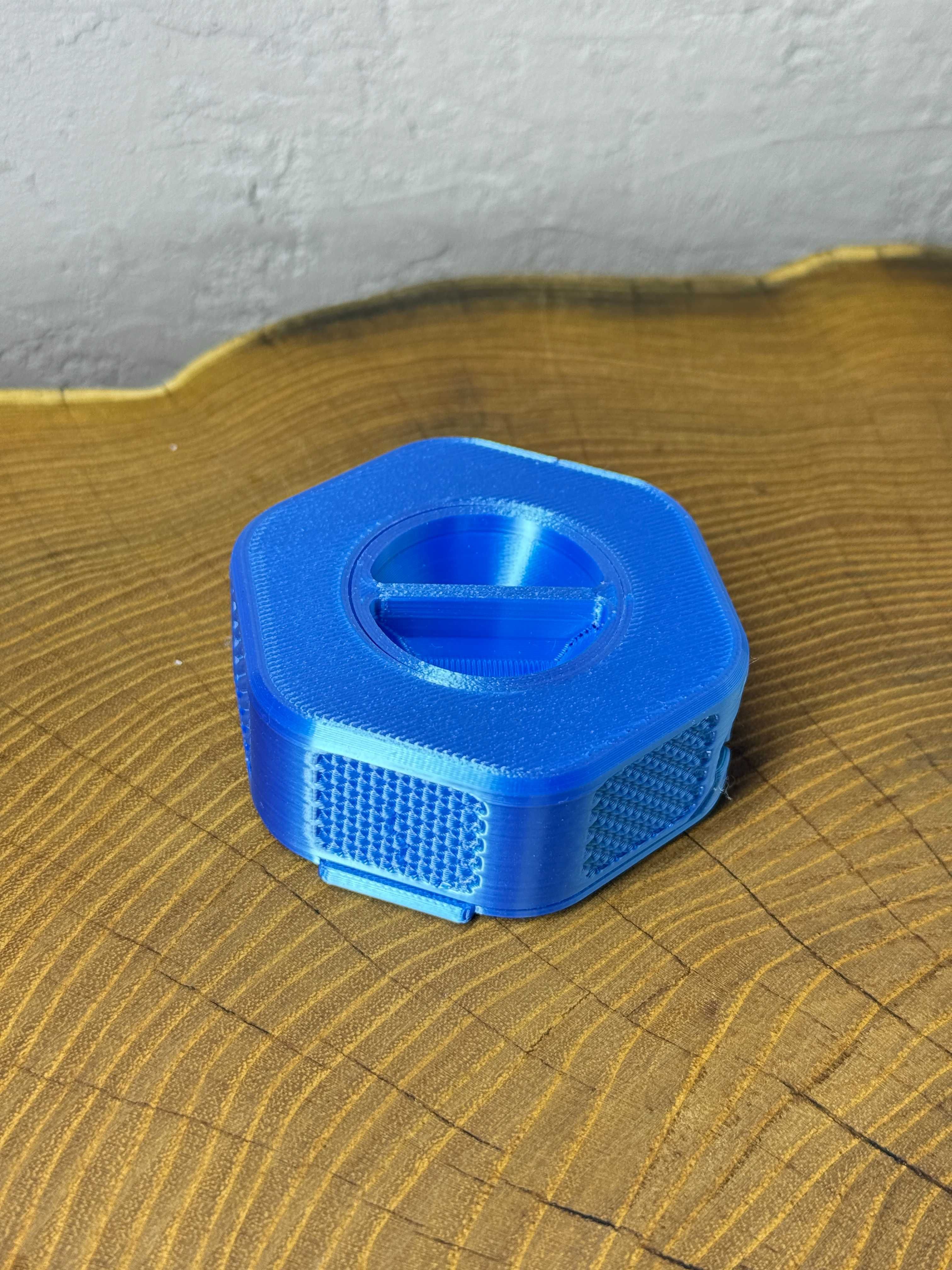 Organizer, zwijak do kabli USB-przewodów, rozmiar L, druk 3D