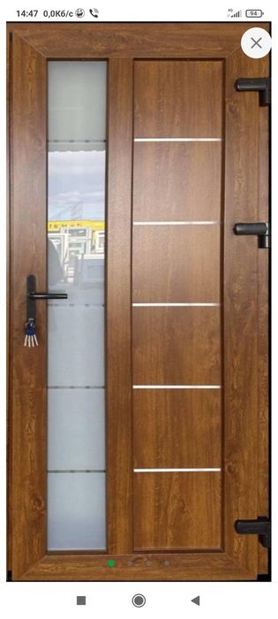 Двері металопластикові