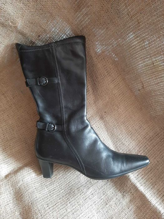 Сапоги, ботинки, полусапожки Ecco, 41 размер, натур кожа