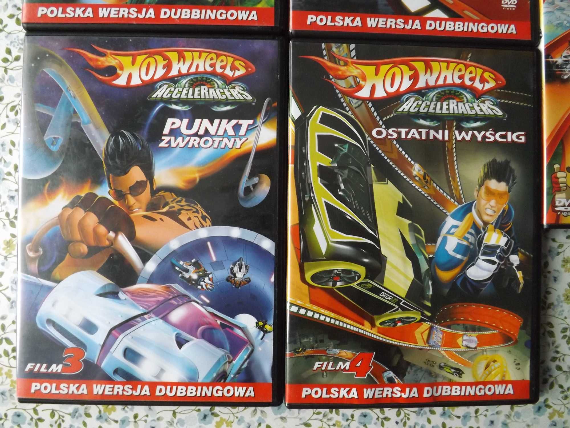 Hot Wheels film dvd unikat bajka