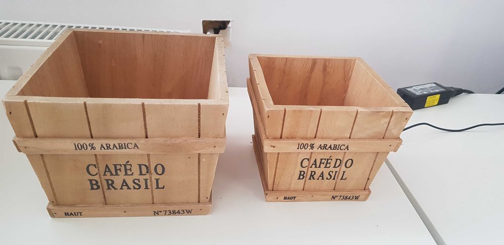 Osłonki drewniane, 2 szt