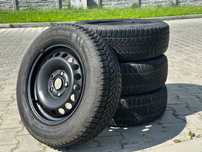 Komplet opon zimowych Fulda HP2 195/65 R15 91H na felgach stalowych