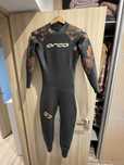 Fato de neopreno Orca S7 Full sleeve preto laranja