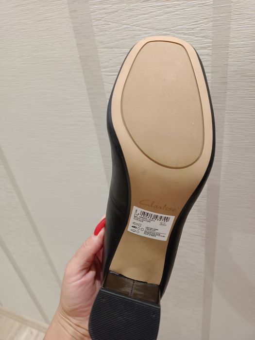 Туфли женские натуральная кожа р.41 Clarks