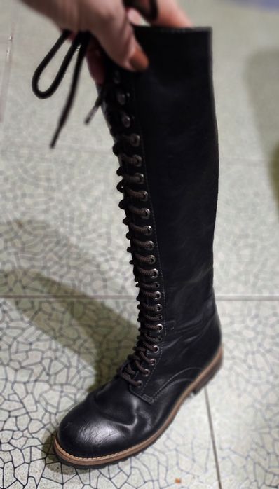 Высокие,  кожаные ботинки" VAGABOND "/Испания/40р.