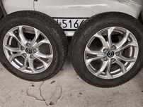 Kola 16 Mazda .opony zimowe ponad 8mm.