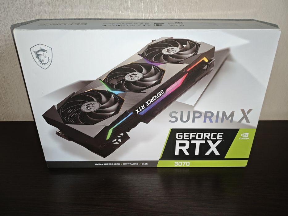 Відеокарта MSI GeForce RTX 3070 Suprim X