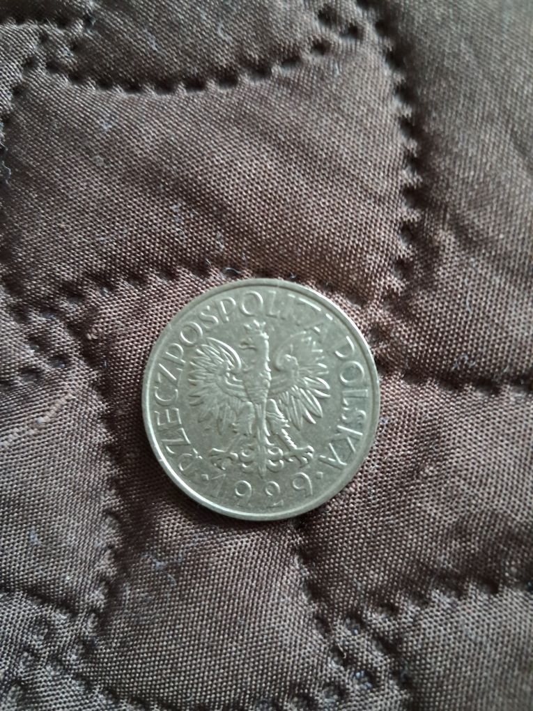 Stare monety 1 zł 0,50gr, 0,20gr i 0,10 i 5 gr z 1923r