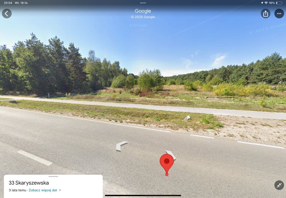 Działka budowlana z mediami przy lesie Sołtyków