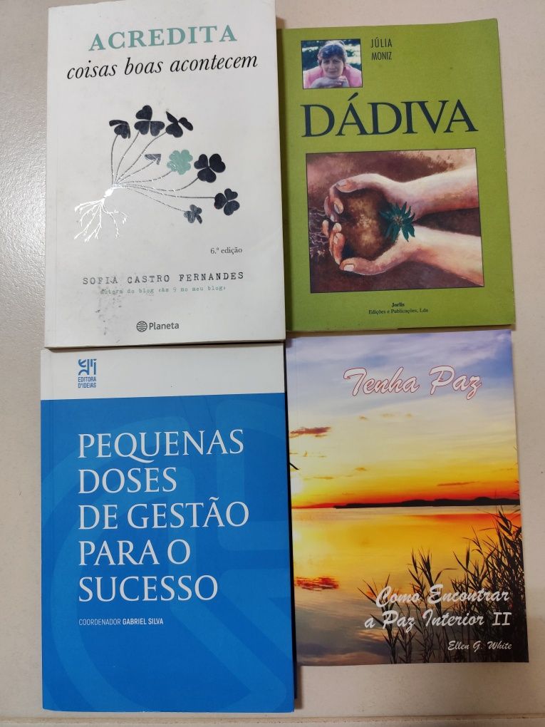 Livros de Auto Ajuda / Espirituais (Força para Viver)